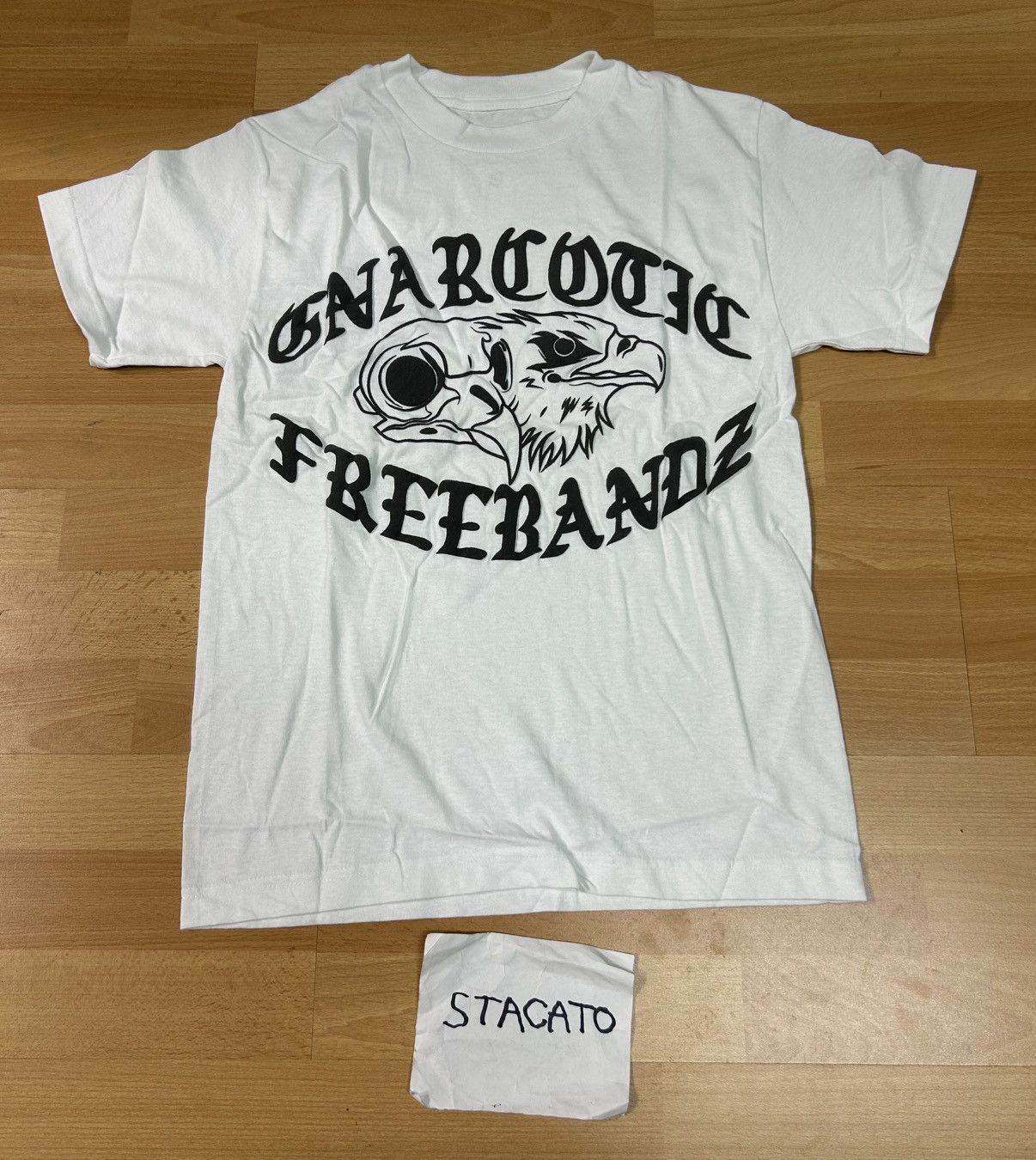 Future X Gnarcotic Gnarcotic Lil Gnar X Freebandz Future Tee White
