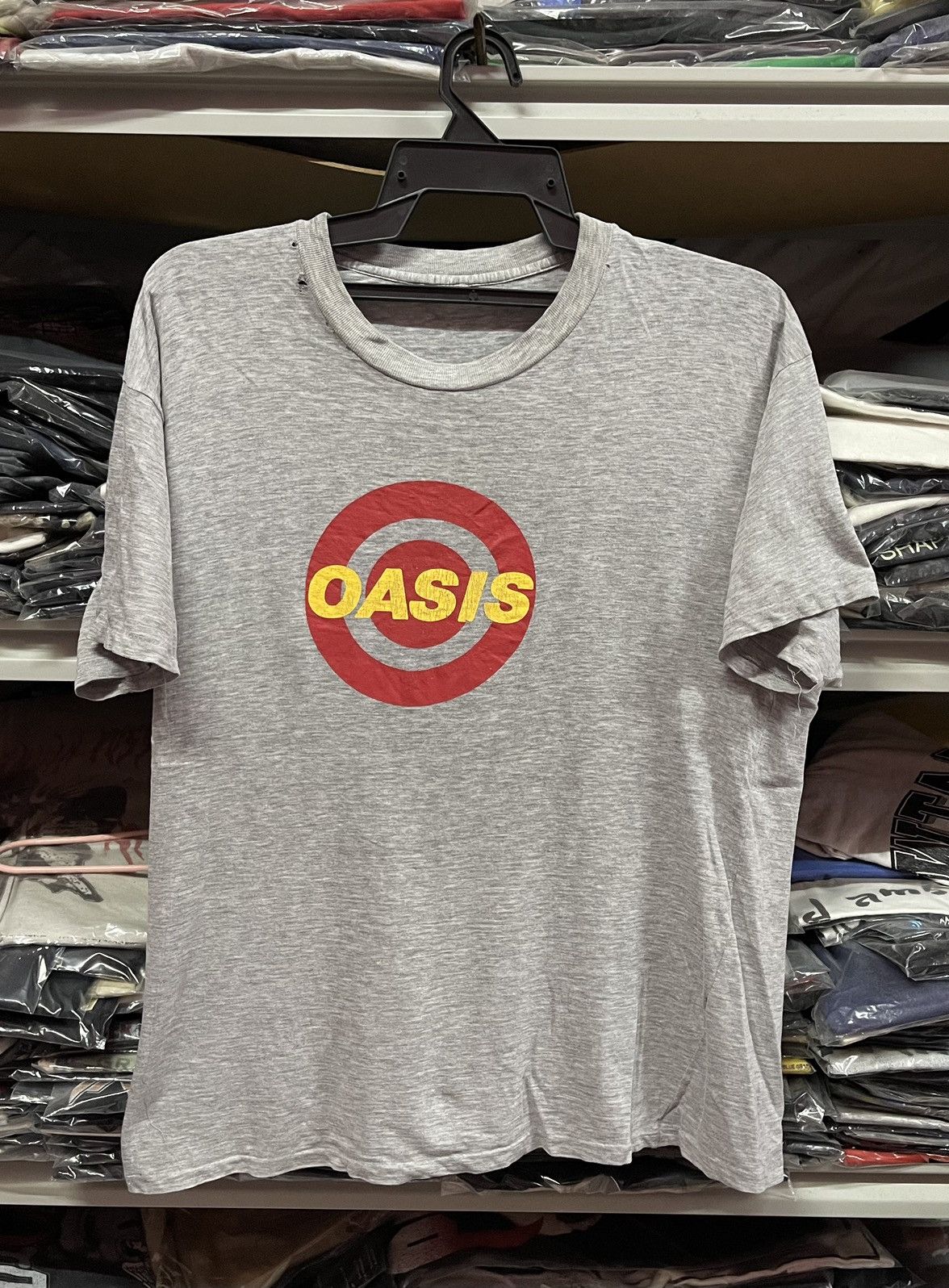 Tees Band Oasis Promo Tees Hoodie, Sweatshirt | FlexRushtees.com