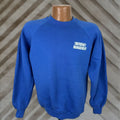Fruit Of The Loom Vintage Fruit Of The Loom Raglan Sweatshirt Mens Large Blue Crewneck 90s 80s Retro