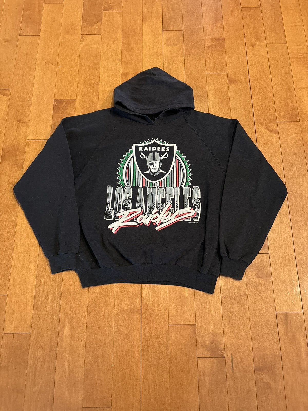 Vintage 90s La Raiders Hoodie