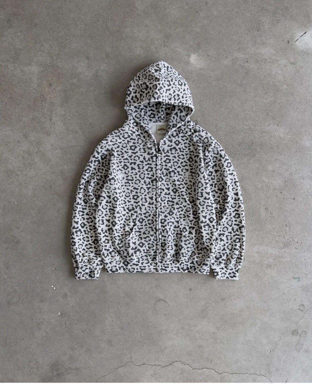 Bravest Studios Leopard Print Thermal Hoodie