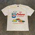 Japanese Brand Loose Retro Food Print Cotton Tee Hoodie, Sweatshirt | FlexRushtees.com