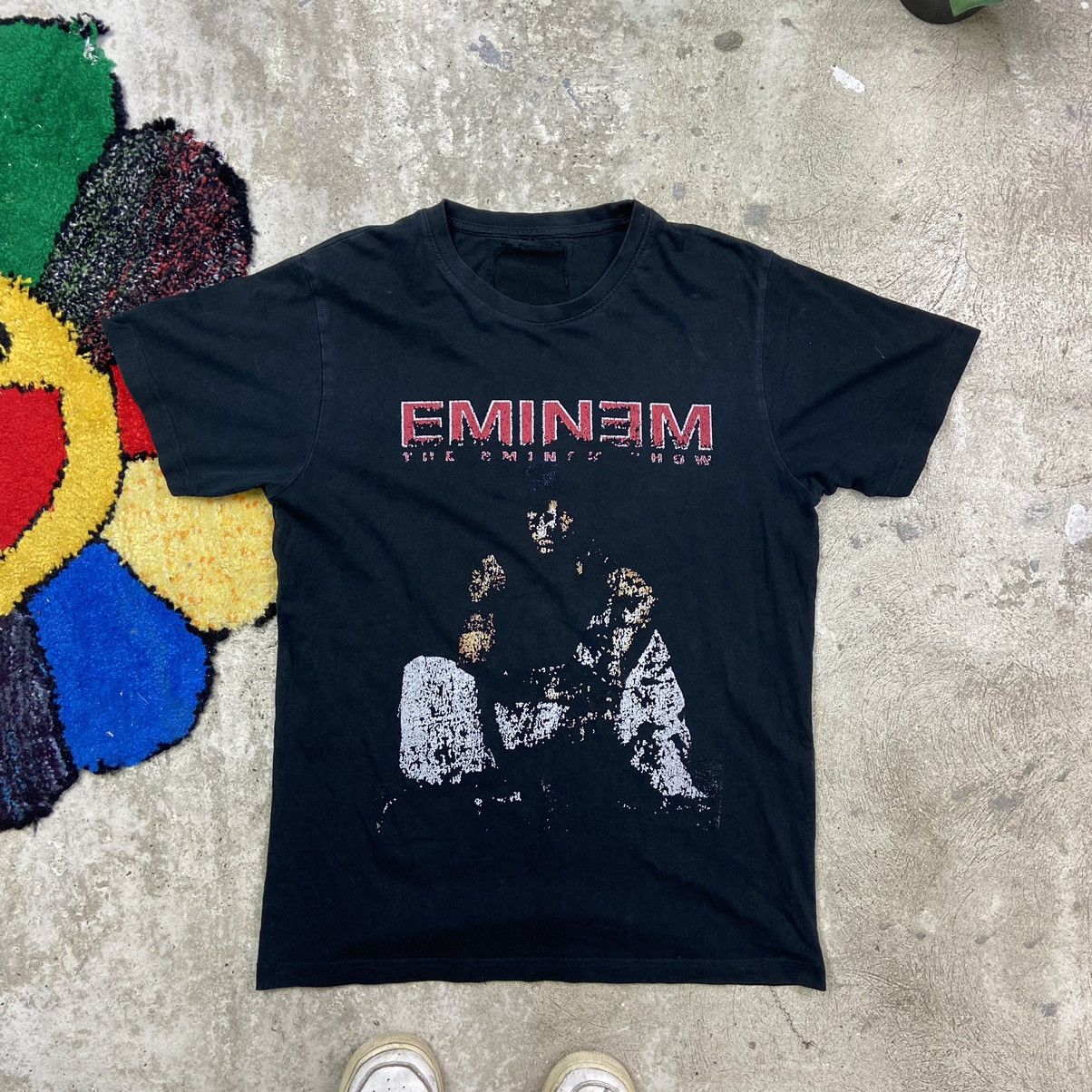 Rap Tees X Vintage 1990s Eminem Og Vintage Faded Very Rare Tee Hoodie, Sweatshirt | FlexRushtees.com
