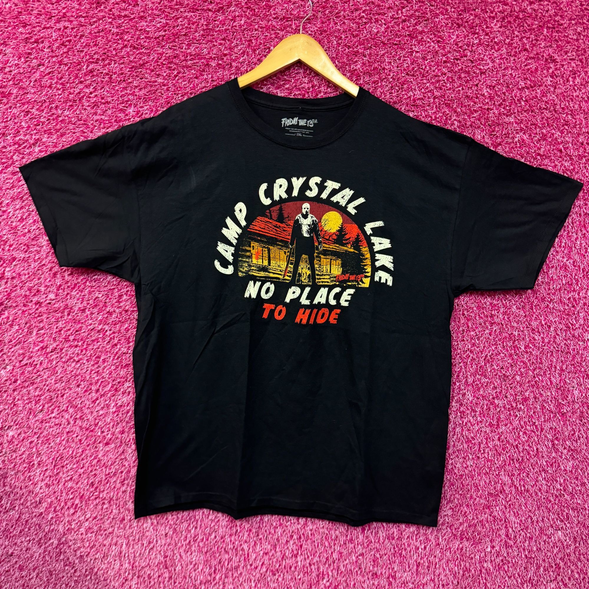 Other Friday The 13th Camp Crystal Lake T Shirt Size 2xl