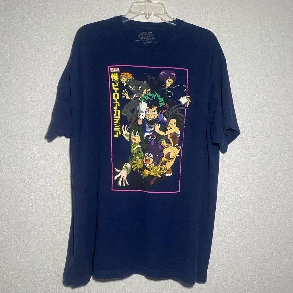 Other My Hero Academia T Shirt Blue 2xl