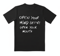 Other Y2k Street Retro Open Your Mind High Quality Black T Shirt Hoodie, Sweatshirt | FlexRushtees.com