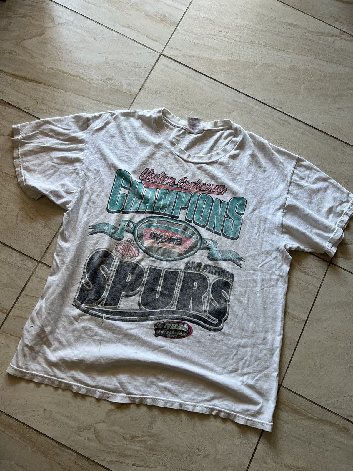 Vintage 1999 Spurs Tee