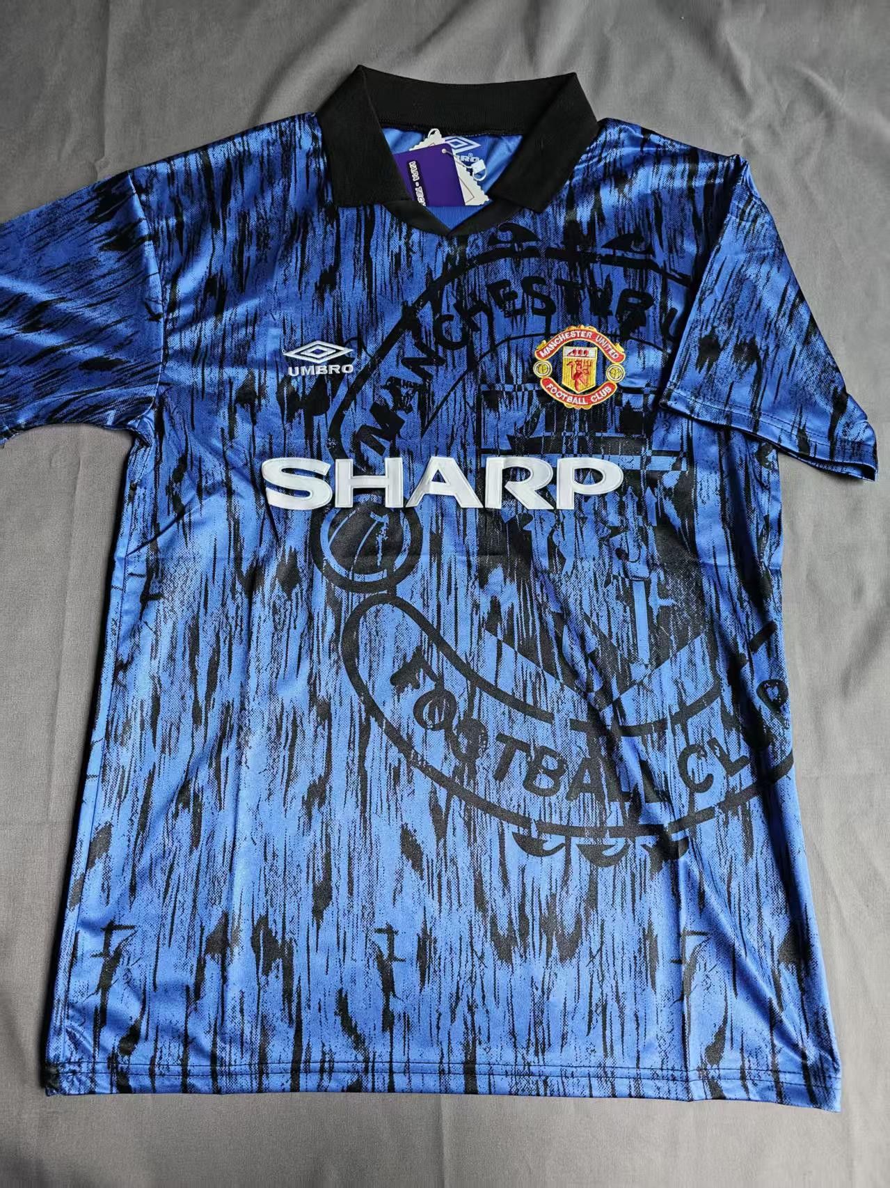 Other Manchester United Jersey Away 1992 93 Season