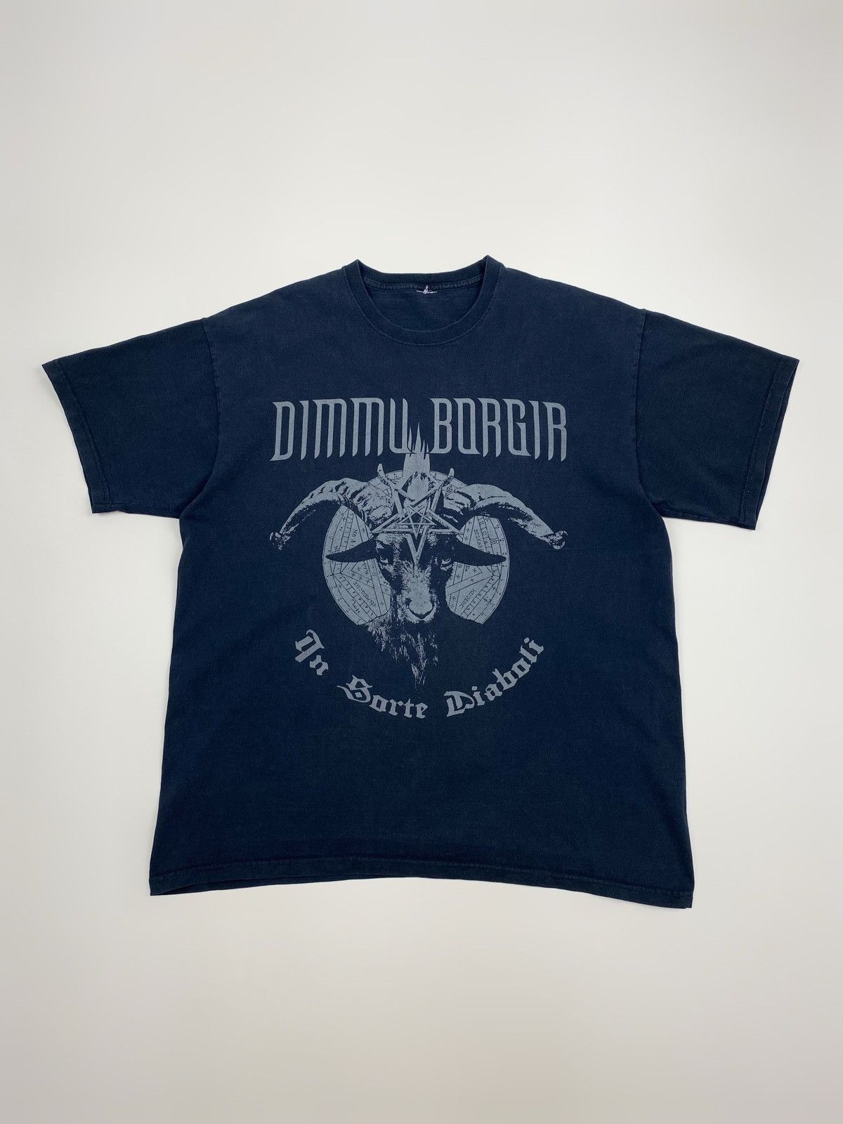 Band Tees 2007 Dimmu Borgir In Sorte Diaboli Album Graphic Tee
