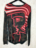 Barcelona Vintage Custo Barcelona Jpg Style Aop Japan Long Sleeve