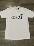 Ripndip Usa White Tee Shirt Size Large Hoodie, Sweatshirt | FlexRushtees.com
