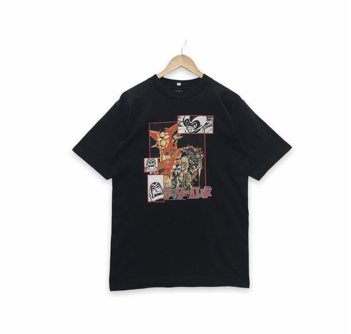 Rare Vintage Getter Robo Anime Graphic Tee 90s Usa Hoodie, Sweatshirt | FlexRushtees.com