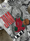 Vintage Nba Basketball Jam It Aop Dunk Tee Medium Hoodie, Sweatshirt | FlexRushtees.com