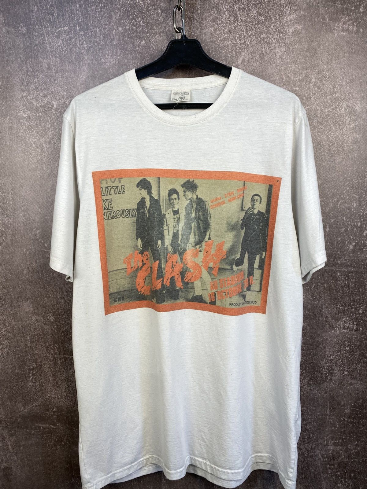 Band Tees Vintage The Clash Band Tee Hoodie, Sweatshirt | FlexRushtees.com