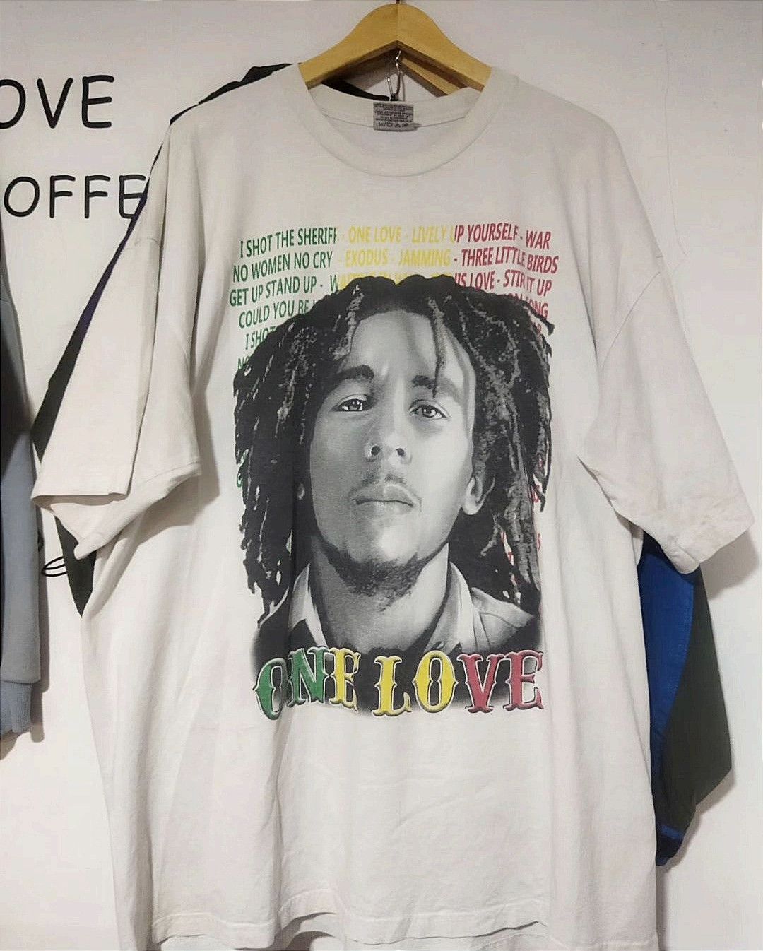 Bob Marley Vintage Pro Super Heavy One Love Bob Marley Tee Shirt Rare Hoodie, Sweatshirt | FlexRushtees.com