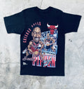 Nba Vintage 90s Chicago Bulls Scottie Pippen Distressed Tees Hoodie, Sweatshirt | FlexRushtees.com