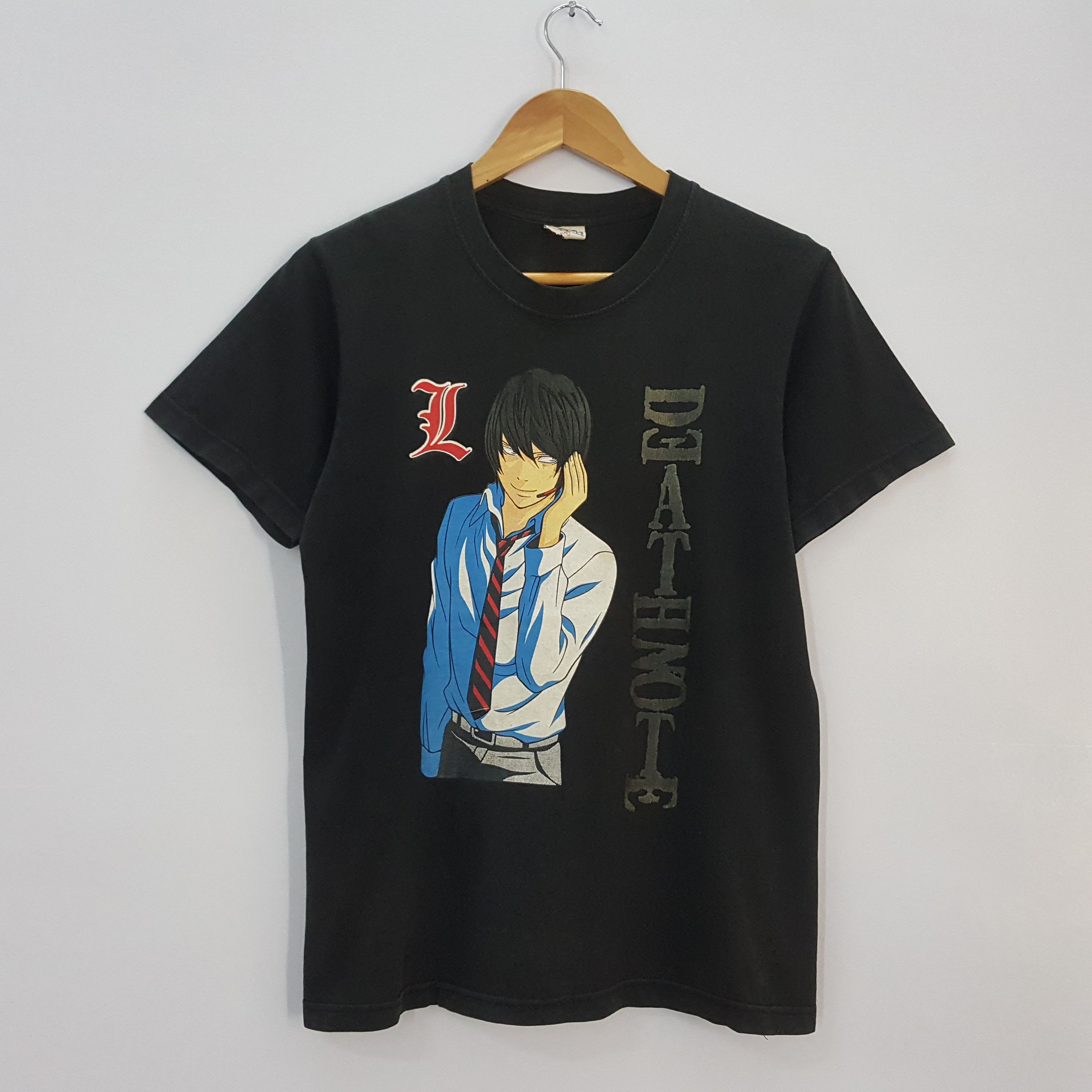 Japanese Brand X Vintage Vintage Death Note Japanese Anime Manga Series T Shirt Hoodie, Sweatshirt | FlexRushtees.com