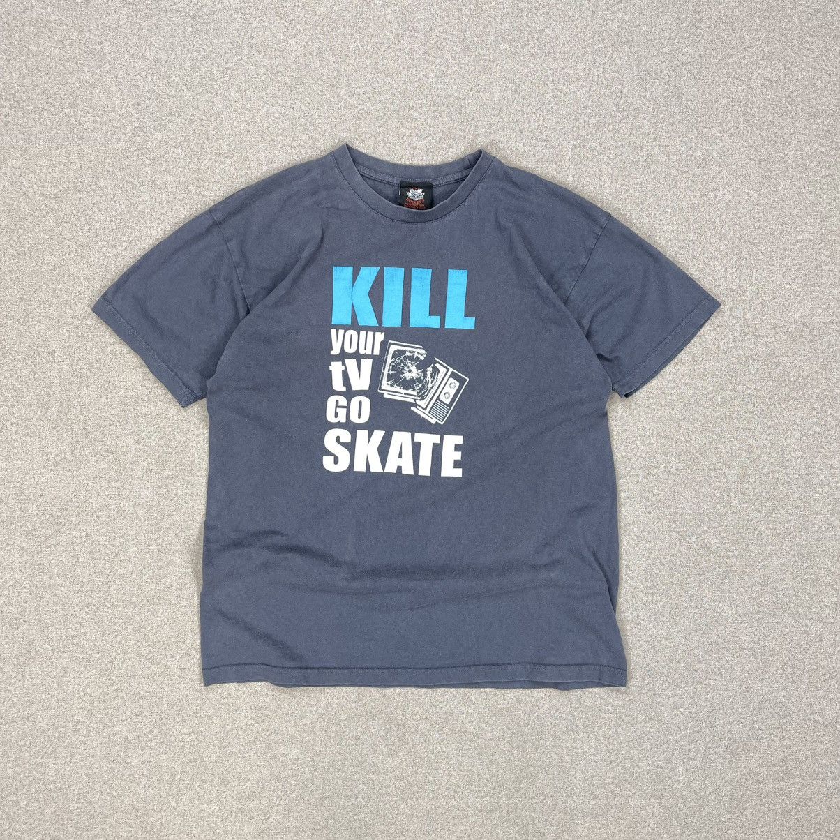 Tony Hawk X Vintage Vintage Kill Tv Go Skate Tee T Shirt Sk8 Hip Hop Hoodie, Sweatshirt | FlexRushtees.com