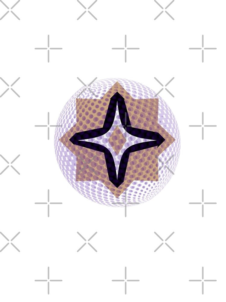 3D Polka Black and Brown by Art Shimmers