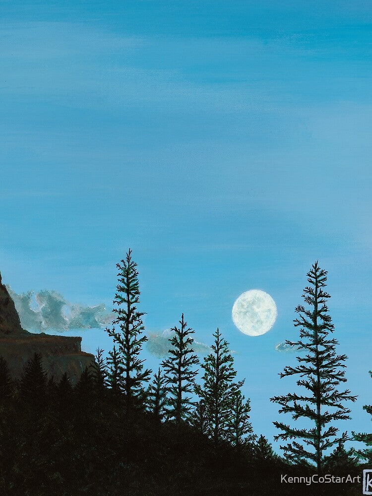 Canadian Moon by KennyCoStarArt
