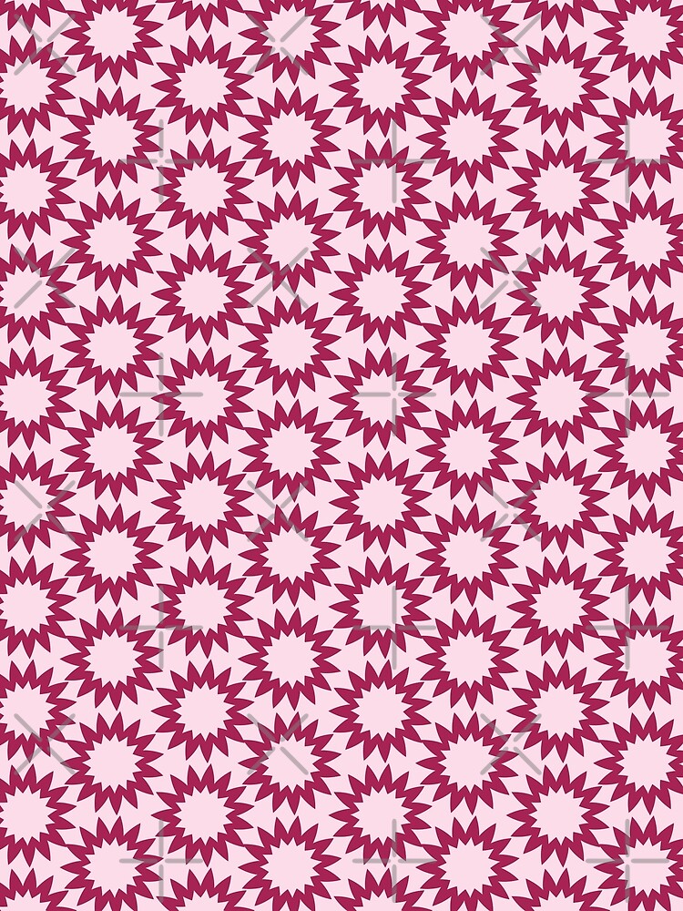 Pink circular design pattern by Samridhi Verma