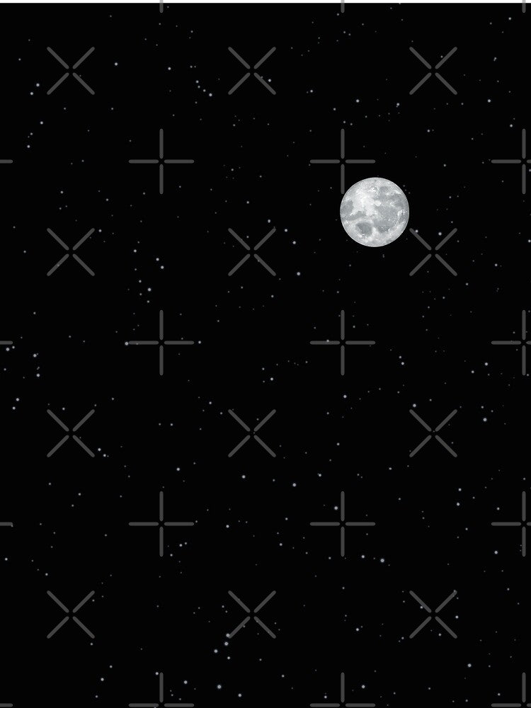 The moon in space by AngieMStore