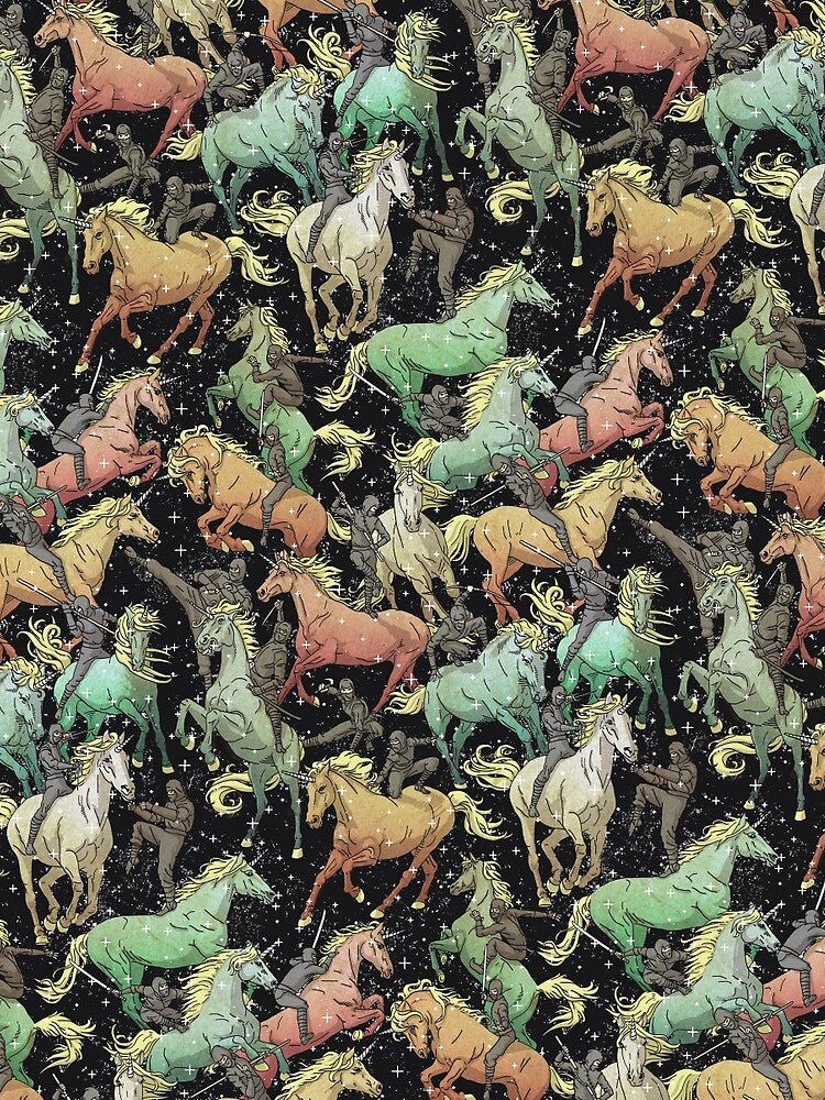 Ninjas+Unicorns by franx