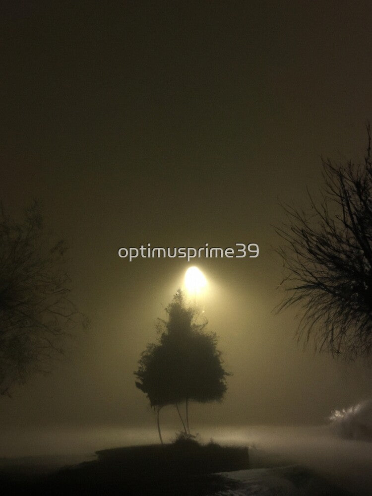 silhouette of forest in a full moon by optimusprime39