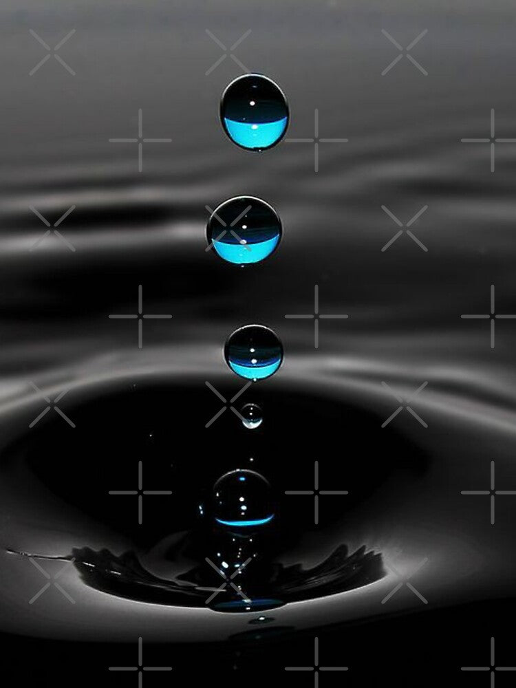 3D Colorful Water Falling by Nahas2020