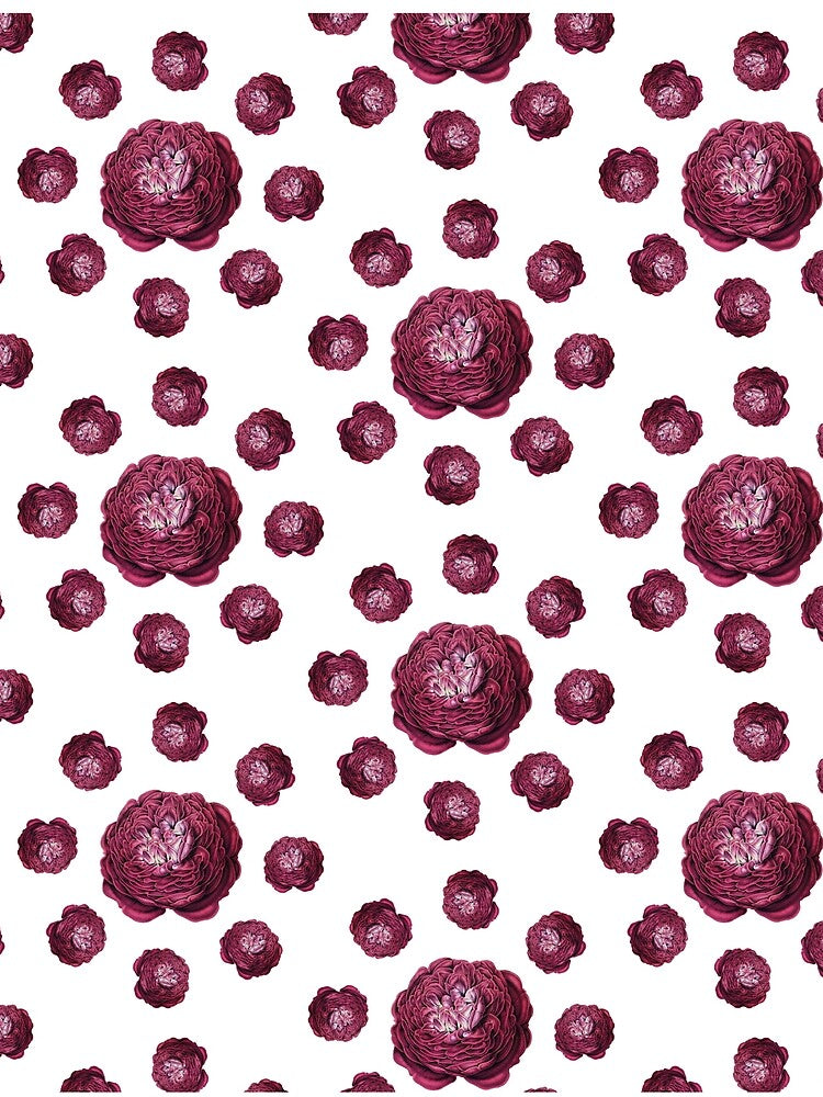 Purple Roses Pattern by allovervintage