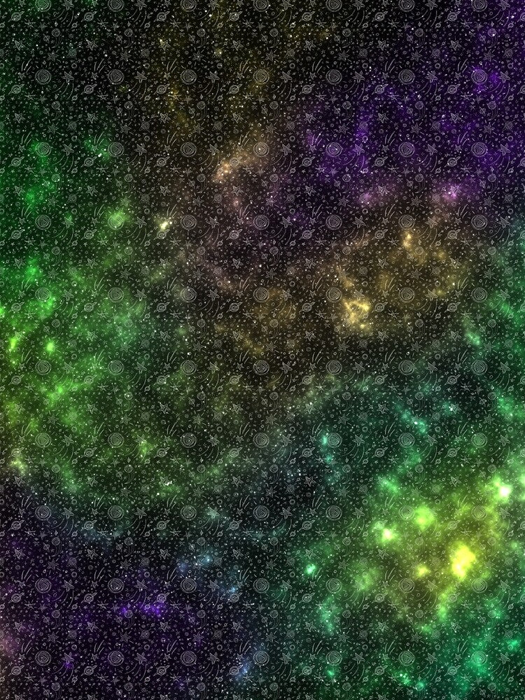 scribble galaxy by tifferloo