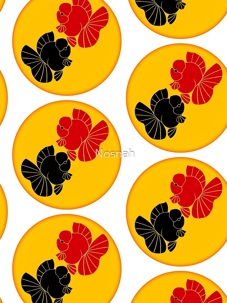 Full Red and Full Black Oranda Logo 012222 by Nosnah