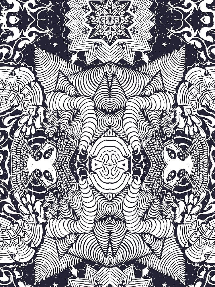modern abstract all over pattern by vidyaroul