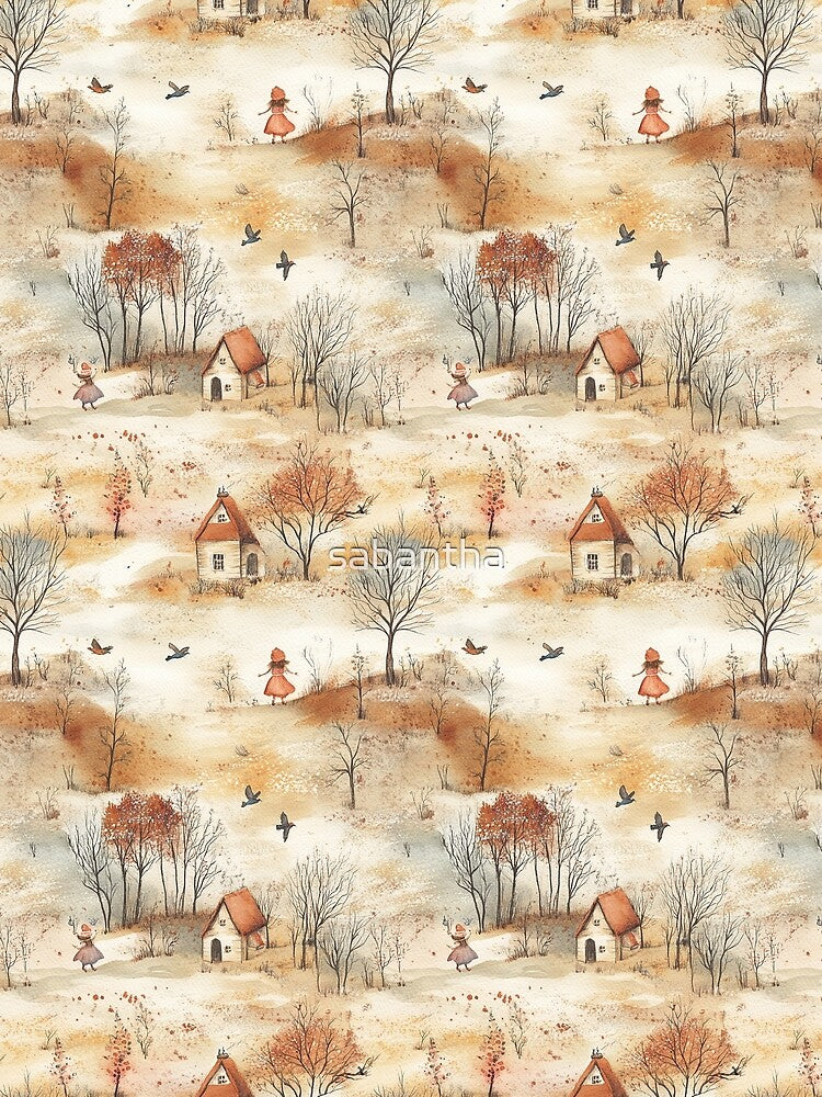 Sylvoria - Naive landscape pattern (5/8) by sabantha