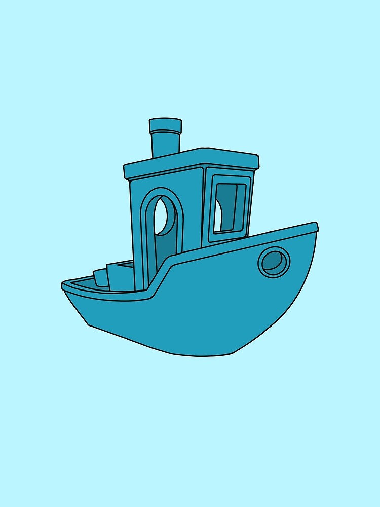 Blue Benchy by Printint