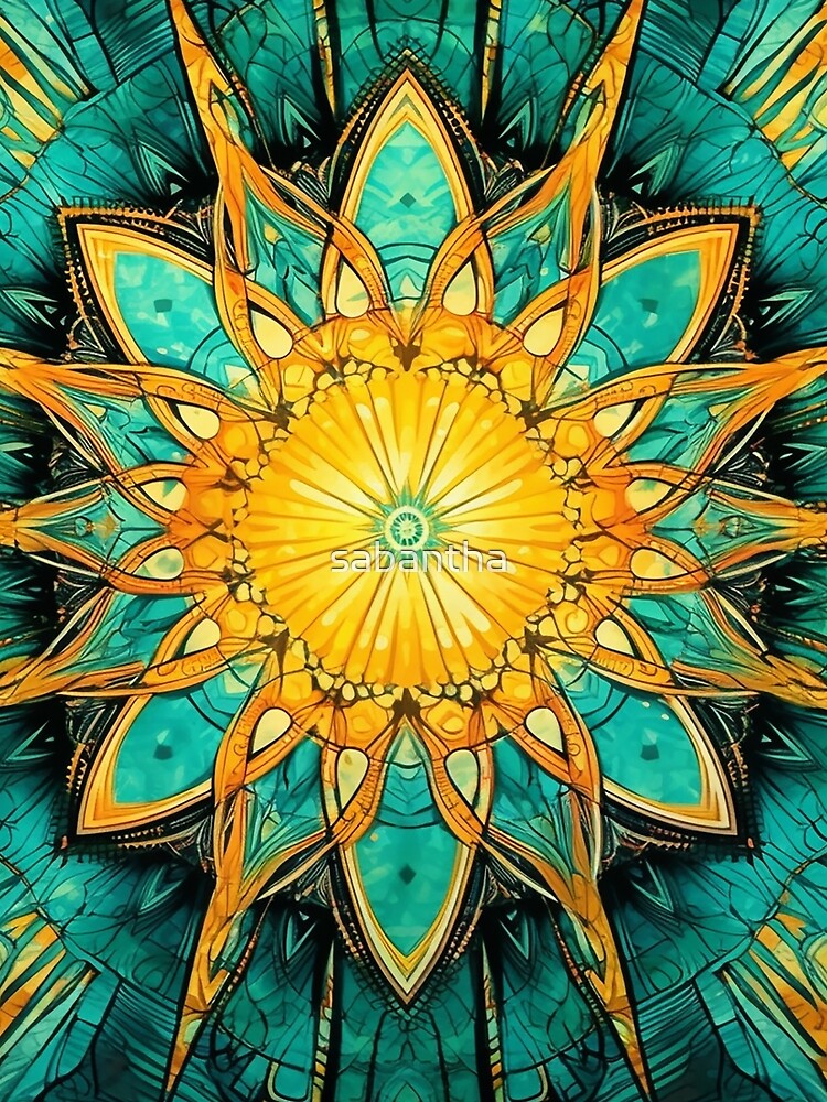 Grinindra - Turquoise Explosion (4/4) by sabantha