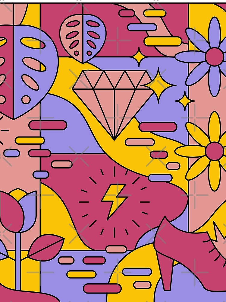 Colorful abstract pattern by MJSemedo