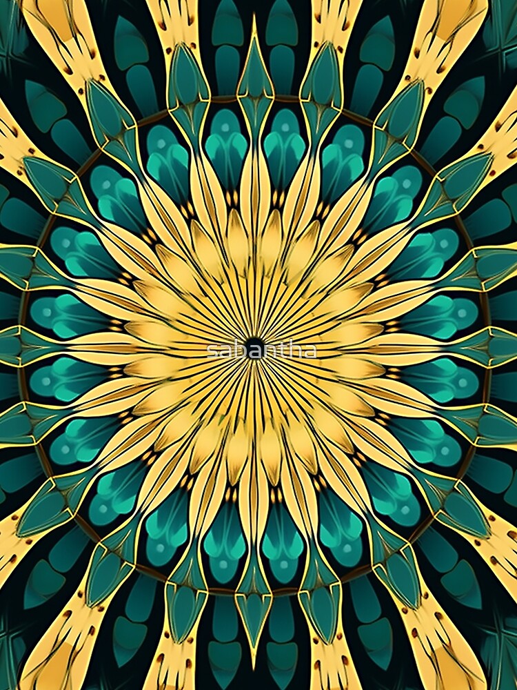 Grinindra - Turquoise Explosion (2/4) by sabantha