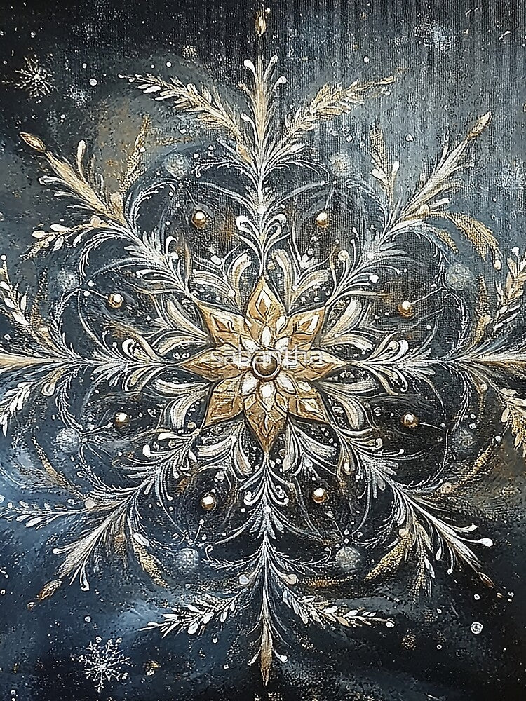 Moncirca - Christmas mandala (5/16) by sabantha