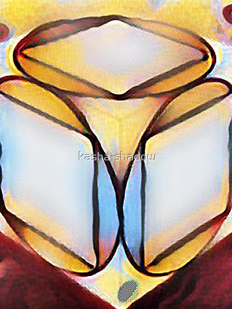3D square in circle by kasha-shadow