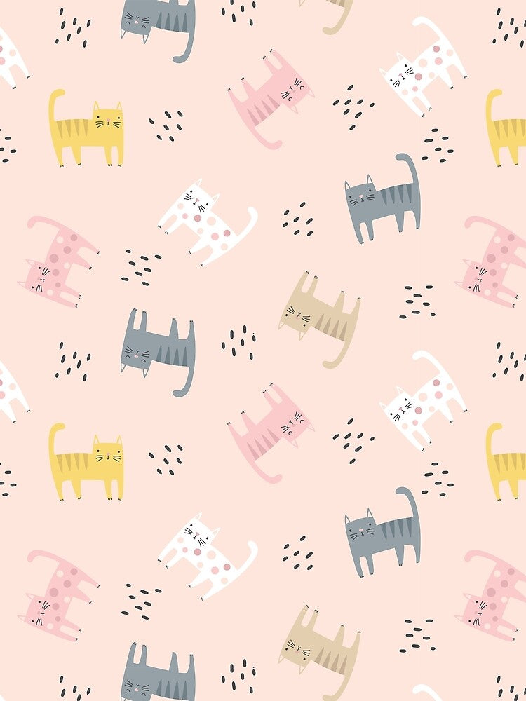 cats all-over print by OHBOY! Handmade