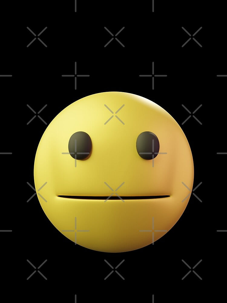 Smiley Neutral 3D Face by 3Dimension