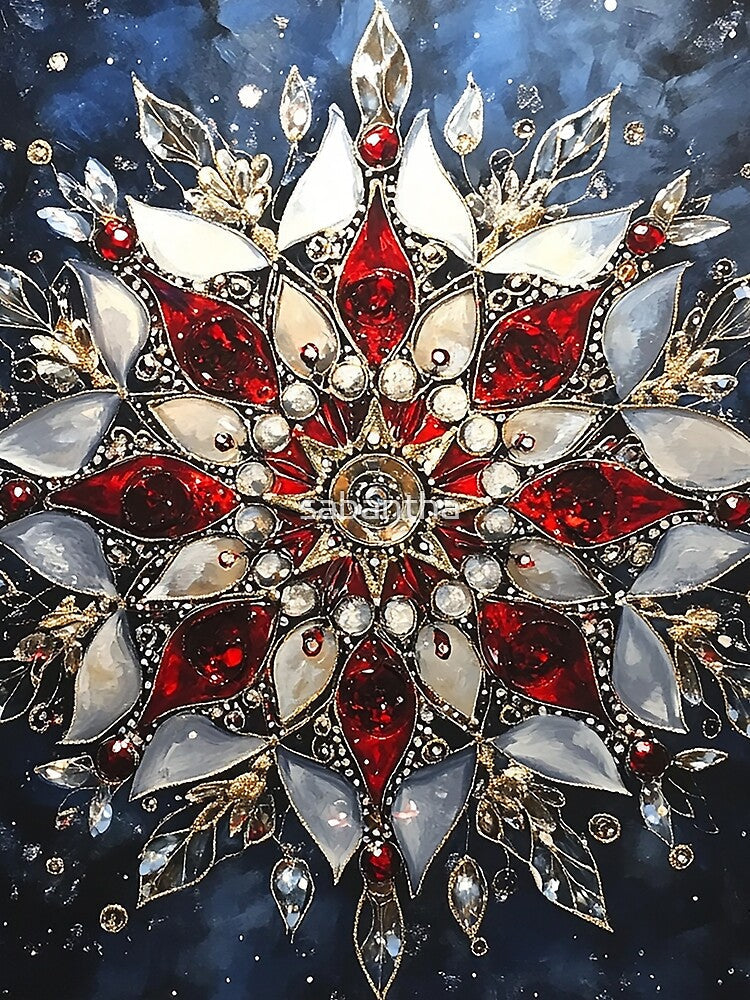 Moncirca - Christmas mandala (4/16) by sabantha