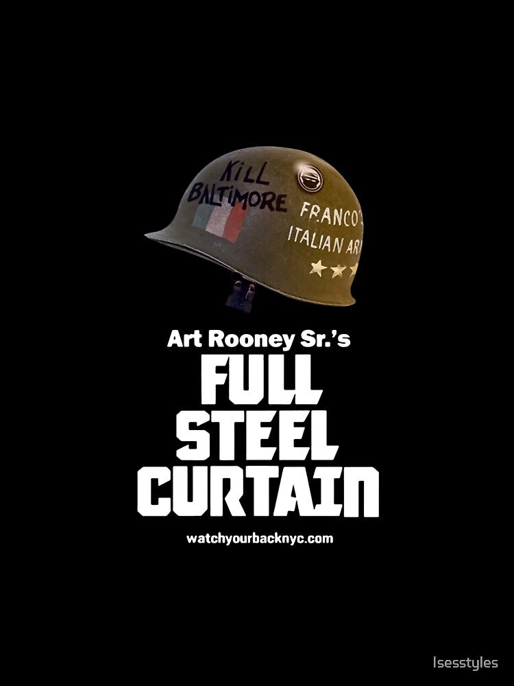 Full Steel Curtain Art Rooney by Isesstyles