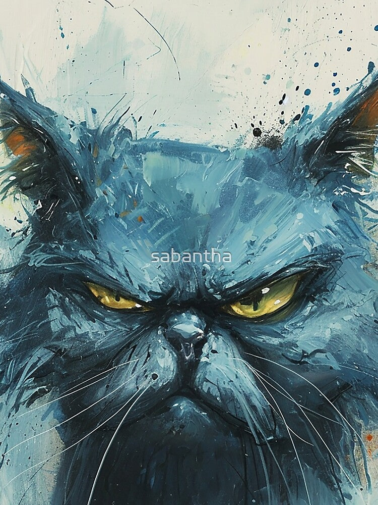Cazandra - Cat portrait (1/8) by sabantha