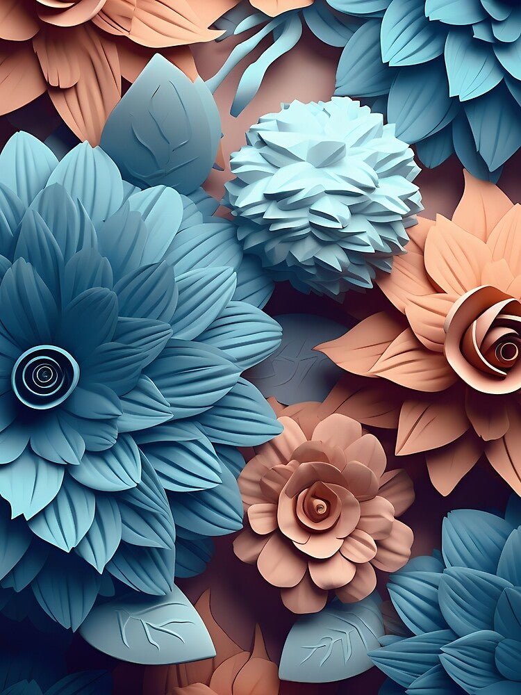 Beautiful 3D floral Graphics - 6 by Maddie4Real