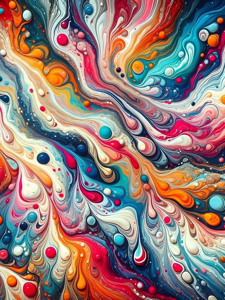 Pour Painting | Waterfall of Color by NeatSplash