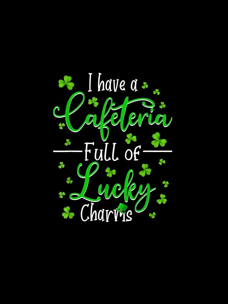 Lunch Lady Cafeteria Full Lucky Charms Gift Apparel by charissamo77