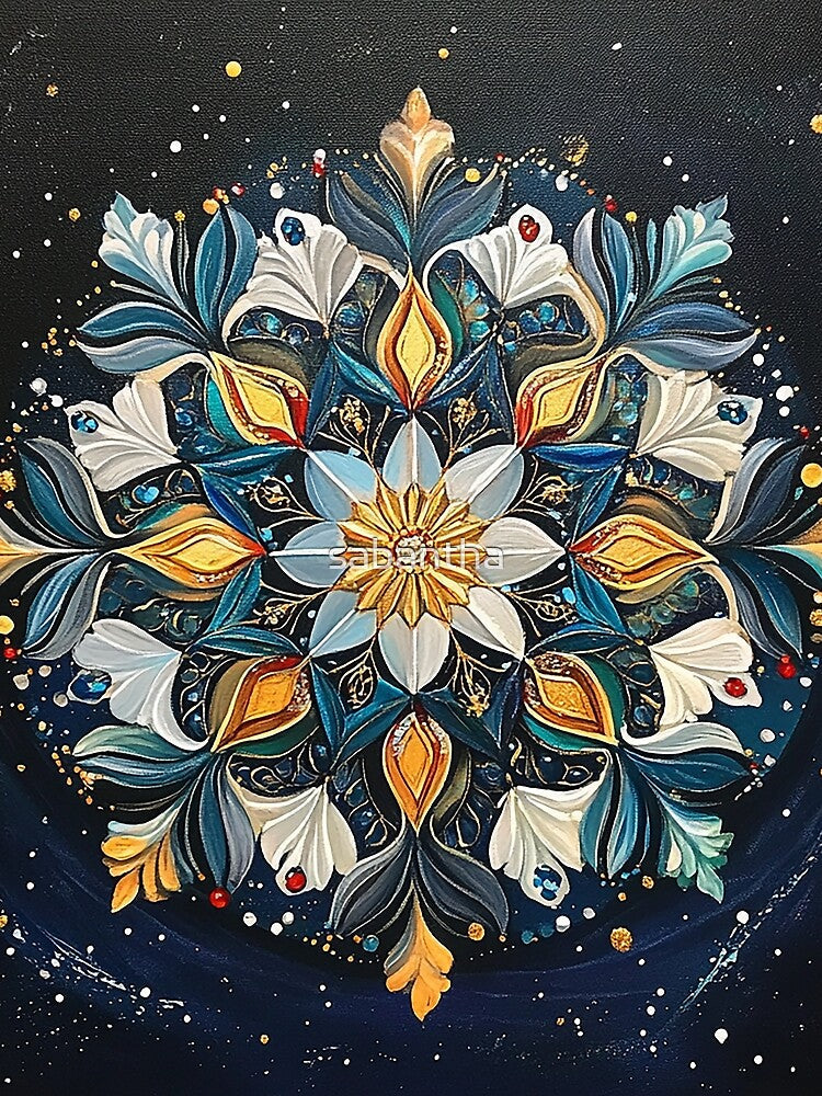 Moncirca - Christmas mandala (13/16) by sabantha