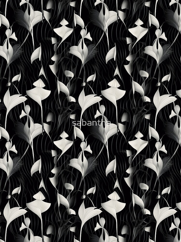Thylvia - Beauty in black and white (2/4) by sabantha